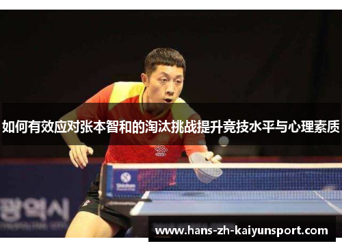 如何有效应对张本智和的淘汰挑战提升竞技水平与心理素质 如何有效应对张本智和的淘汰挑战提升竞技水平与心理素质