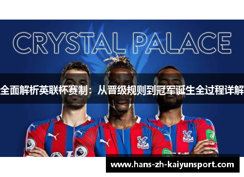 全面解析英联杯赛制：从晋级规则到冠军诞生全过程详解